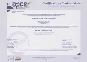 Certificao Porto Moniz