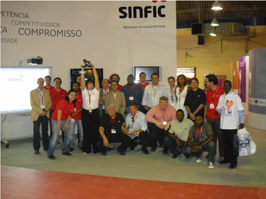 Equipa Sinfic com o Leo de Ouro