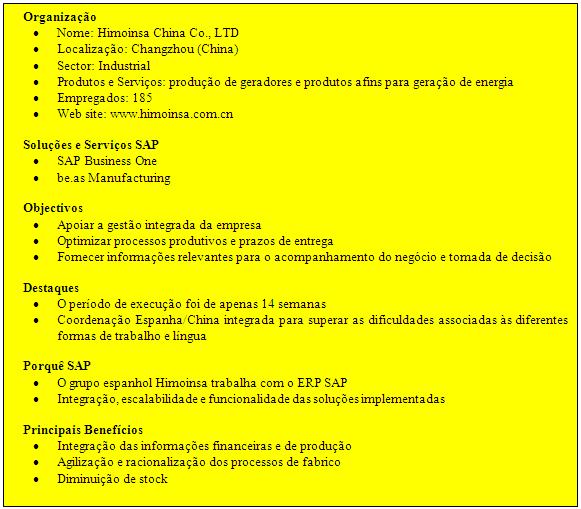 Implementao do be.as Manufacturing na Himoinsa China5